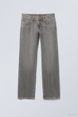 Weekday Arrow Low 真っ直ぐ Jeans デニム レディース 黒 Japan | M8P-9257