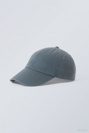 Weekday Essential Washed Cap ハット レディース 青 Japan | O9A-5730