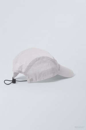 Weekday Essential 運動 Cap ハット レディース ライトグレー Japan | Q0A-1700