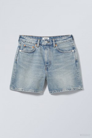 Weekday Eya Denim Shorts ショートパンツ レディース 青 Japan | M6O-0522