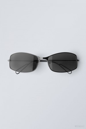 Weekday Flash Sunglasses サングラス レディース 黒 Japan | O8D-0248