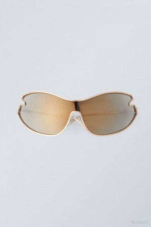 Weekday Fly Sunglasses サングラス レディース 黒 Japan | J3N-8325