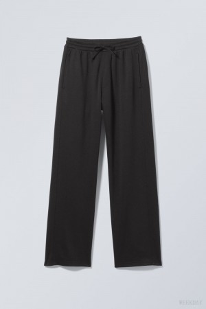 Weekday Hank Tracksuit Trousers ズボン メンズ 黒 Japan | N9C-3247