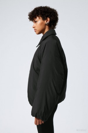 Weekday Helena パッド入り Jacket ジャケット レディース 黒 Japan | U8D-6845