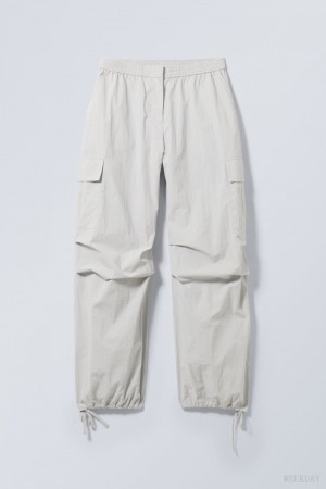 Weekday Nila Parachute Trousers ズボン レディース グレー Japan | Y3G-3536