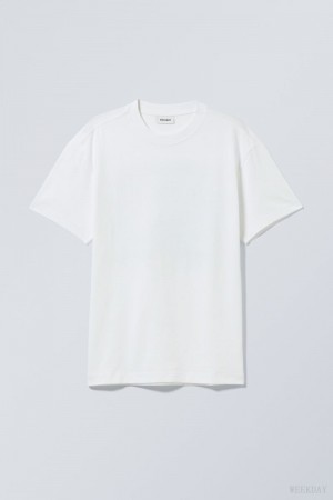 Weekday Oversized グラフィック Printed T-shirt Tシャツ メンズ Busy Print Japan | Q8U-8859