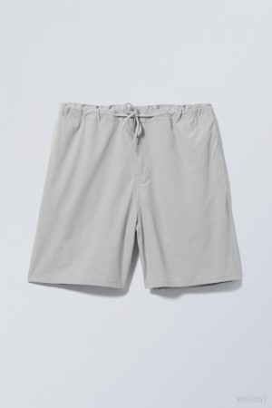 Weekday Parachute Loose Shorts ショートパンツ メンズ グレー Japan | O4S-4148