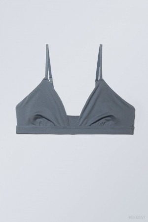 Weekday Soft Triangle Bralette Soul ランジェリー レディース 青 Japan | V5E-2023