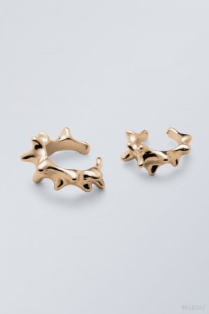 Weekday Spike Earcuffs ジュエリー レディース ゴールド Japan | G4M-2787