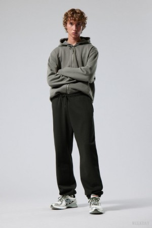 Weekday Standard Sweatpants ズボン メンズ 黒 Japan | Q4P-5048