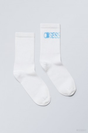 Weekday 運動 Printed Socks ソックス レディース Obsess Japan | P8N-7310