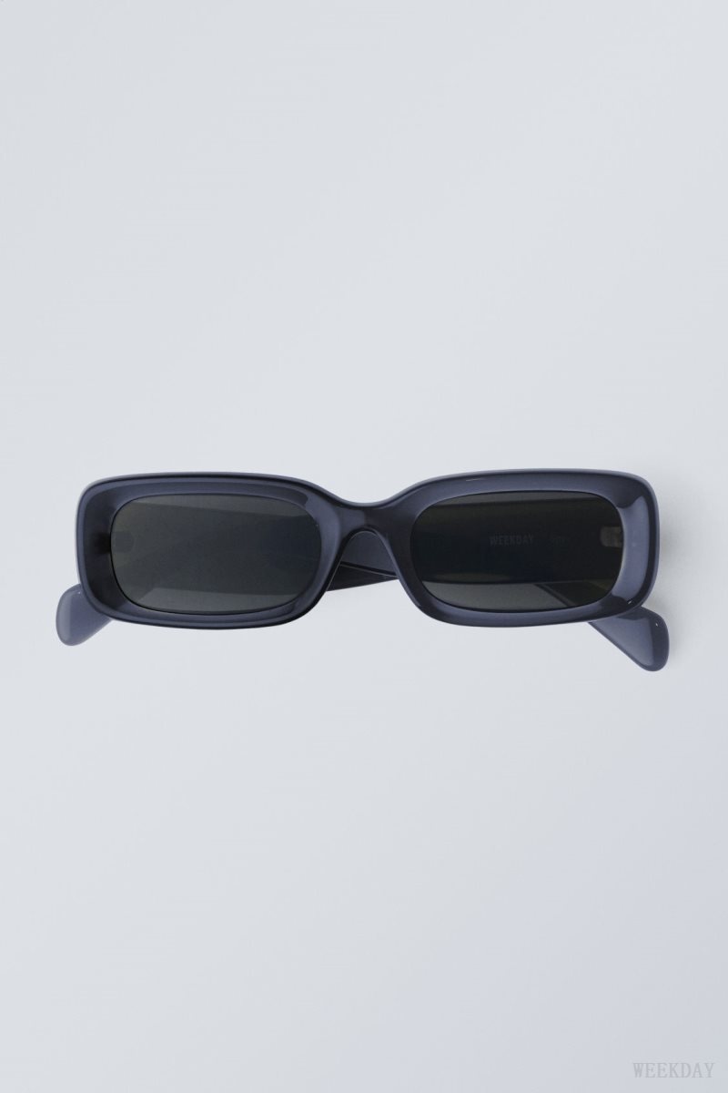 Weekday Cruise Squared Sunglasses サングラス レディース 青 Japan | J3N-4278