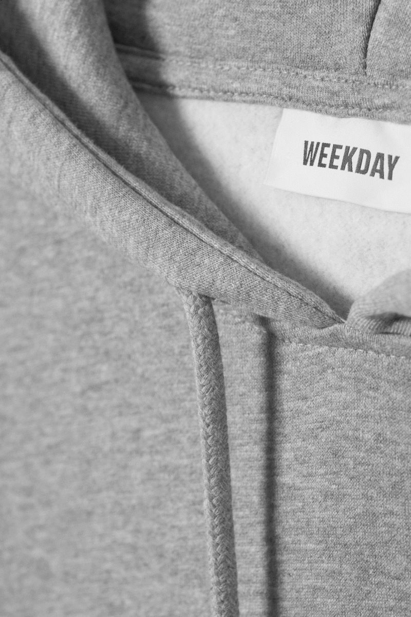 Weekday Essence Relaxed Hoodie パーカー レディース グレー Japan | C5Q-8820