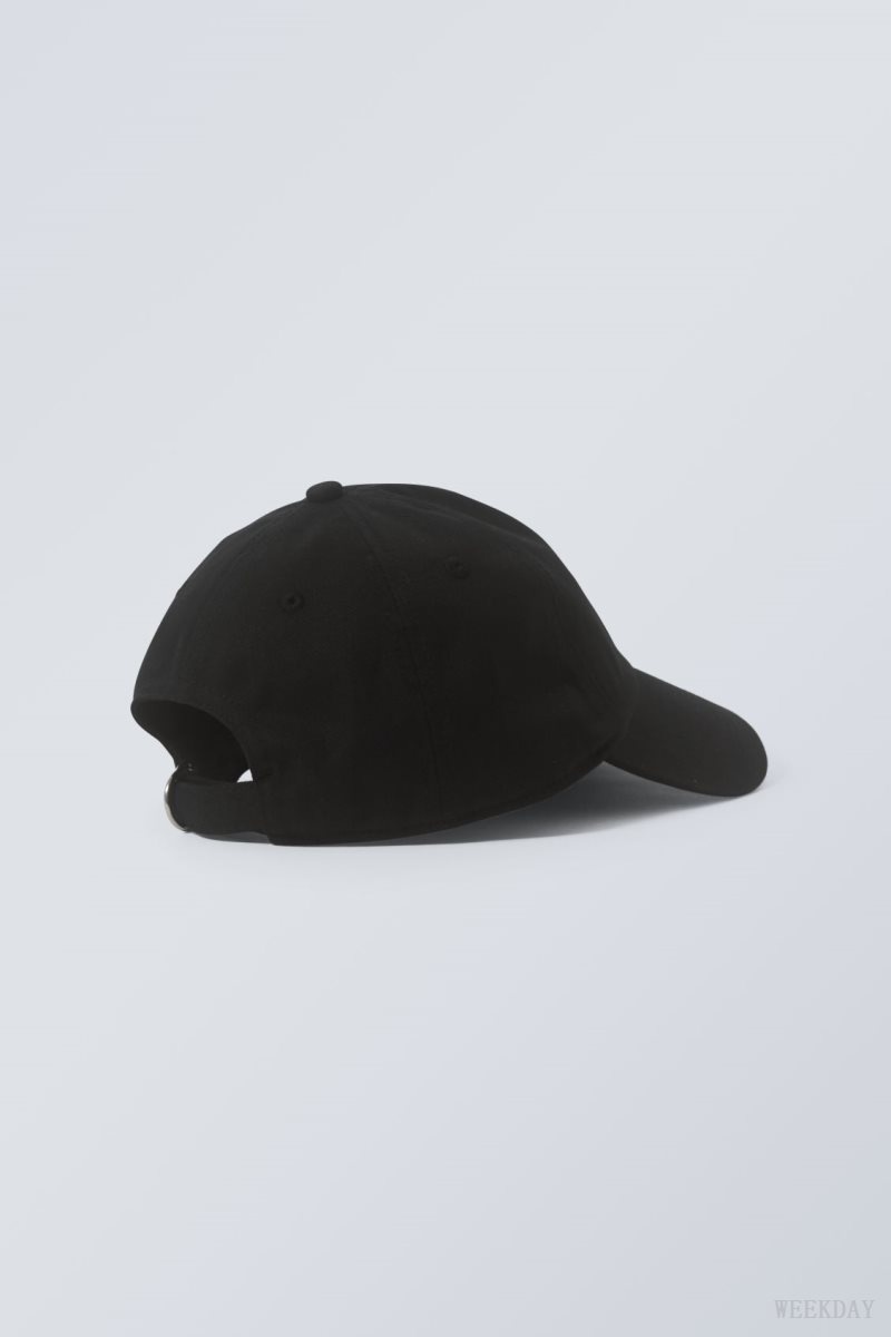 Weekday Essential Cotton Cap ハット レディース 黒 Japan | E2D-1024