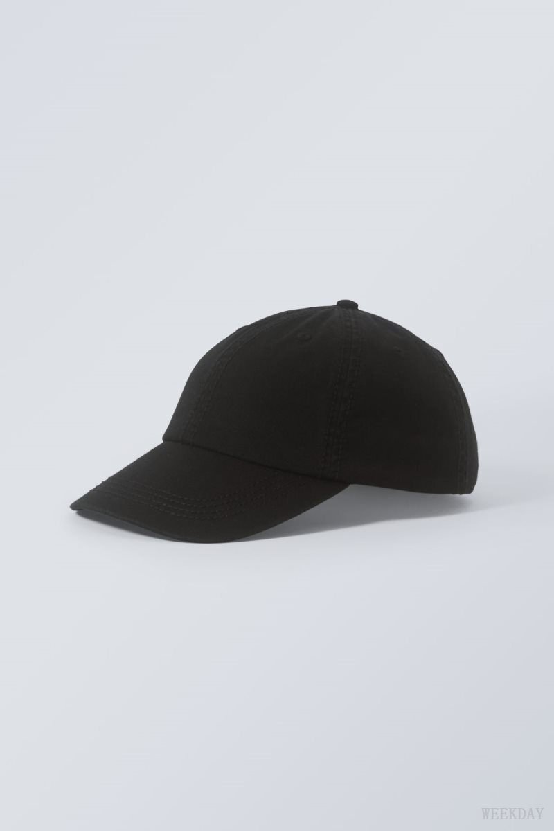 Weekday Essential Heavy Stitch Cap ハット レディース 黒 Japan | D3U-3661