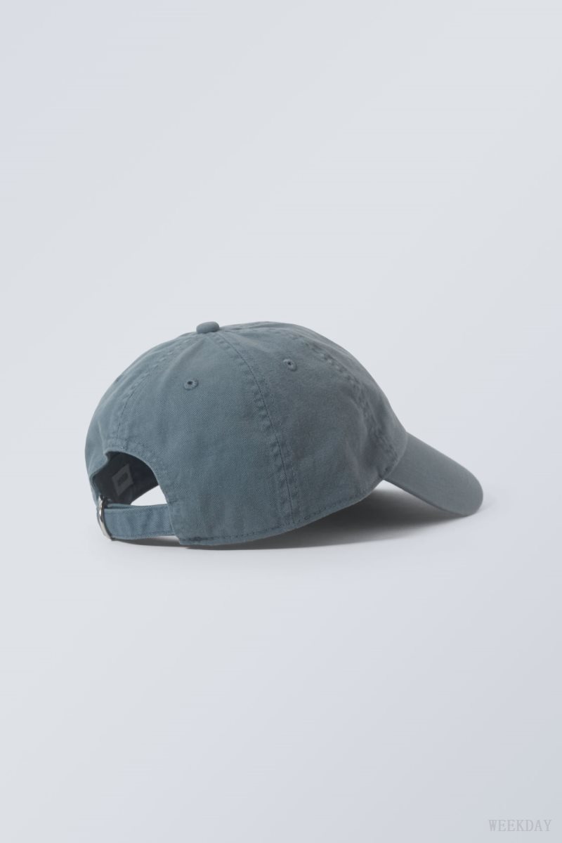 Weekday Essential Washed Cap ハット レディース 青 Japan | O9A-5730