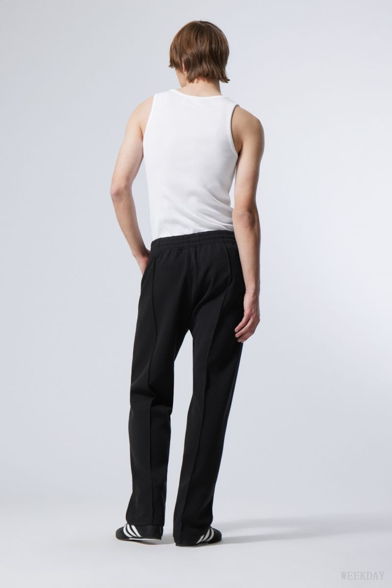 Weekday Ken Tracksuit Pants ズボン メンズ 黒 Japan | C6Y-1392