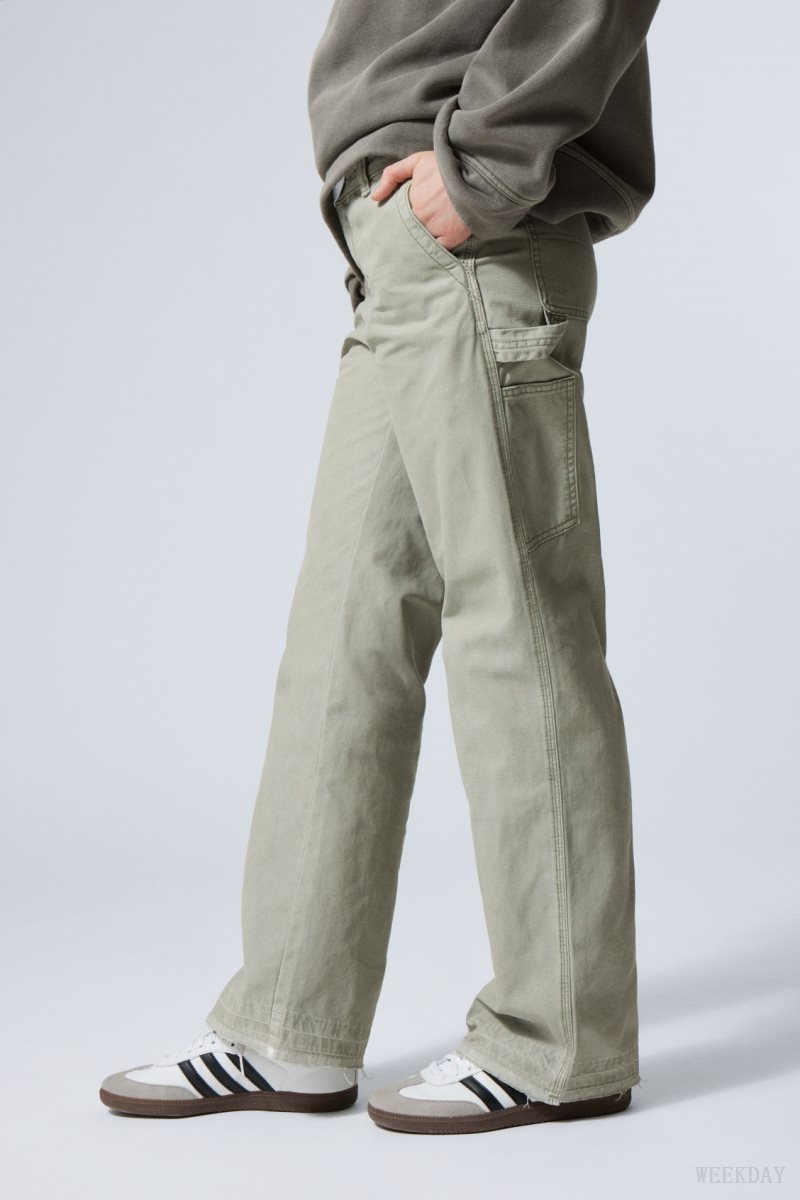 Weekday Mace Carpenter Trousers ズボン レディース グレー Japan | M4W-0978