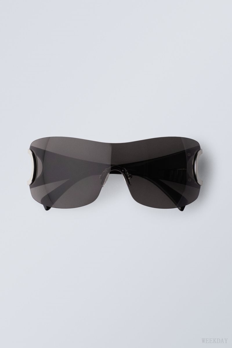 Weekday Motion Sunglasses サングラス メンズ 黒 Japan | F2L-2313