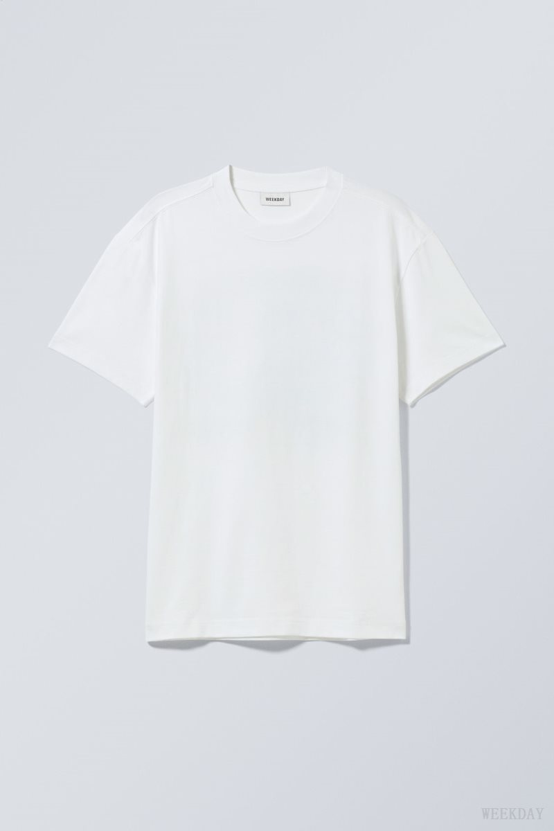 Weekday Oversized グラフィック Printed T-shirt Tシャツ メンズ Busy Print Japan | Q8U-8859