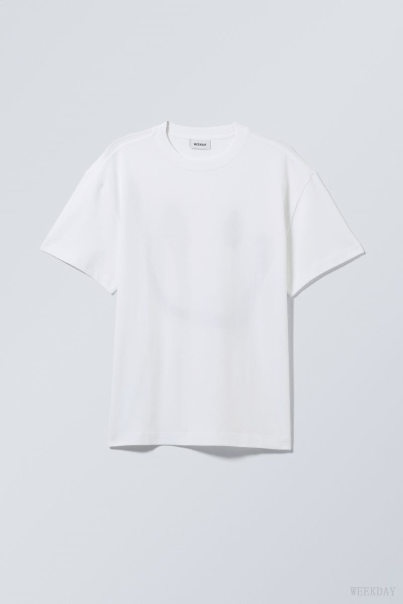 Weekday Oversized グラフィック Printed T-shirt Tシャツ メンズ Drippy Smiling Face Japan | F2W-2833