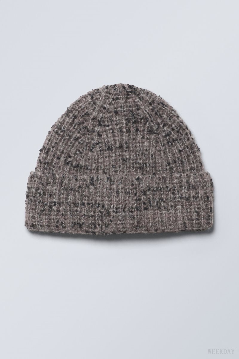 Weekday Popcorn Beanie ハット レディース 暗 Japan | E0T-0484