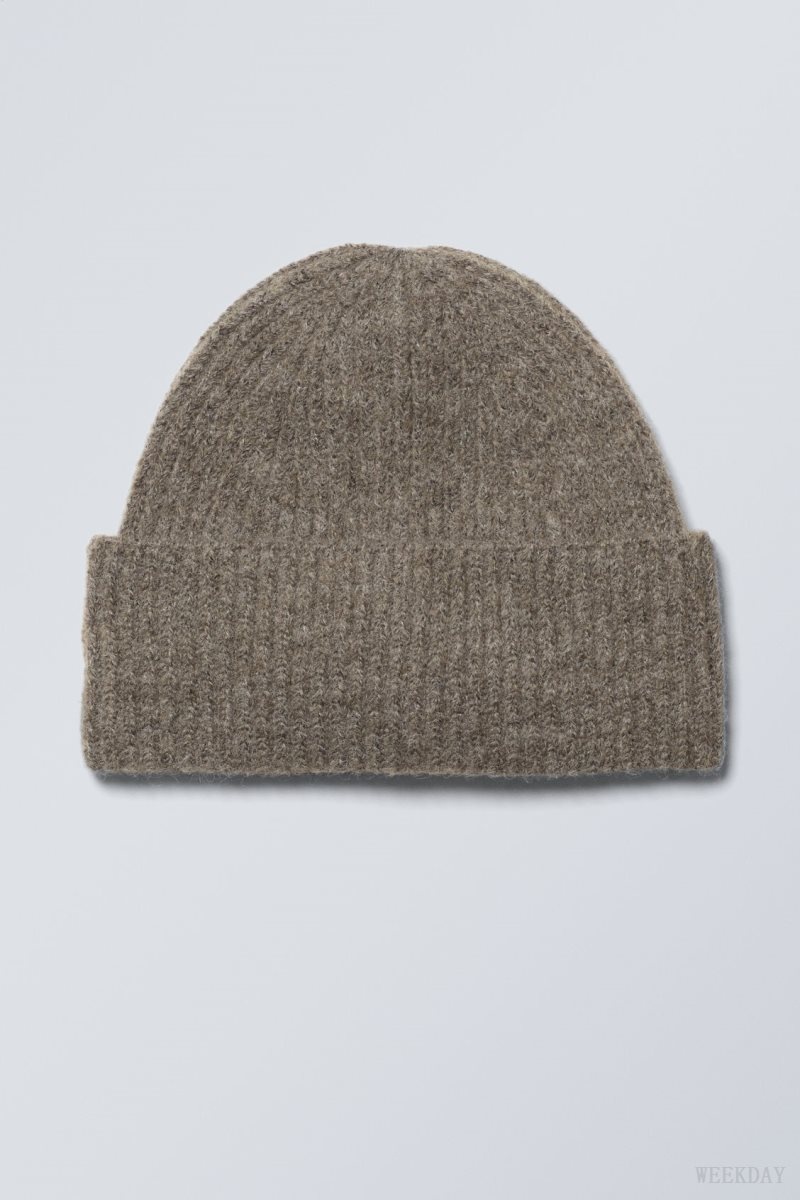 Weekday Pow Beanie ハット レディース Mole Japan | Q7C-8598