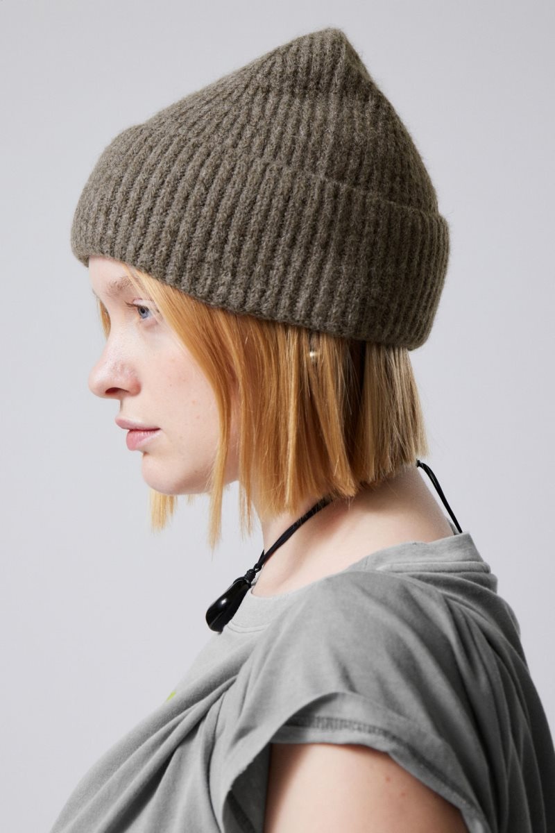 Weekday Pow Beanie ハット レディース Mole Japan | Q7C-8598