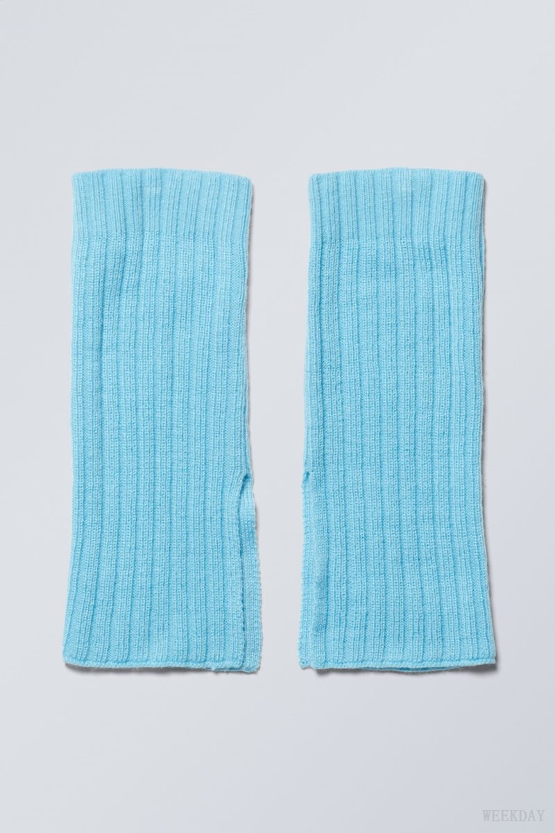 Weekday Short Leg Warmers アクセサリー レディース ライトターコイズ Japan | O0W-9971