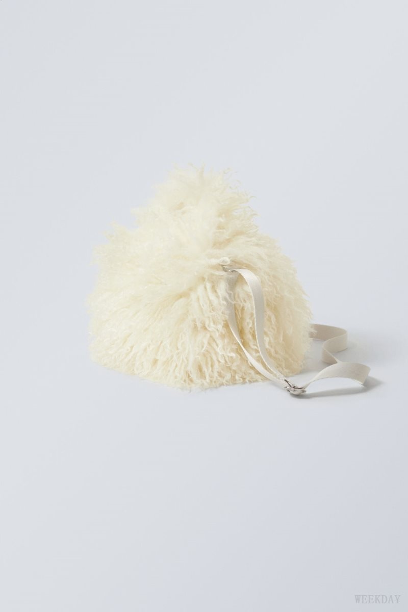 Weekday Small Faux Fur Bag バッグ レディース ライト Japan | S0Y-8841