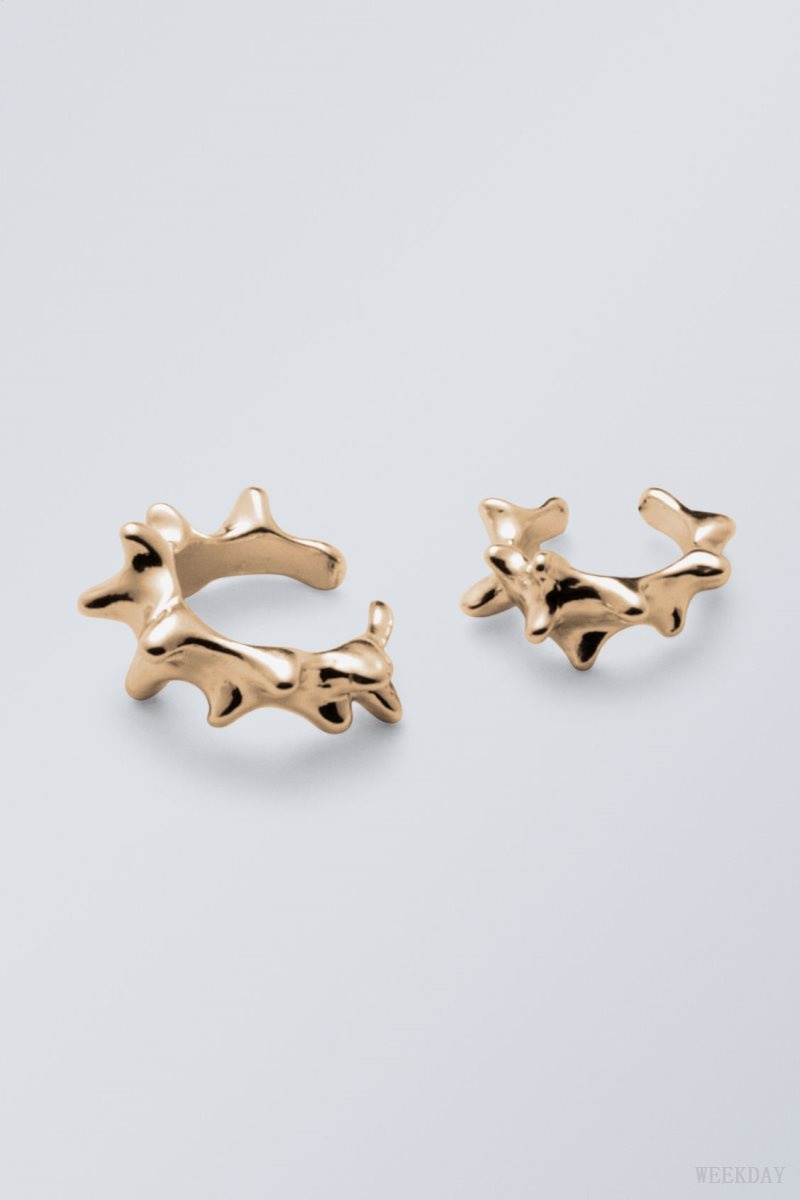 Weekday Spike Earcuffs ジュエリー レディース ゴールド Japan | G4M-2787